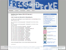 Tablet Screenshot of fressedecke.wordpress.com