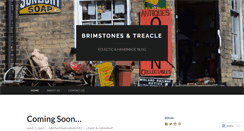 Desktop Screenshot of brimstonesandtreacle.wordpress.com