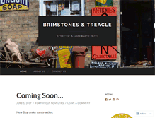 Tablet Screenshot of brimstonesandtreacle.wordpress.com