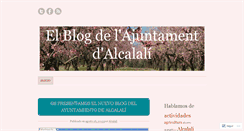 Desktop Screenshot of alcalali.wordpress.com