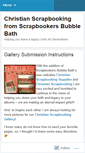 Mobile Screenshot of christianscrapbooking.wordpress.com