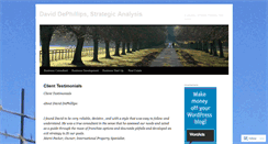 Desktop Screenshot of daviddephillips.wordpress.com