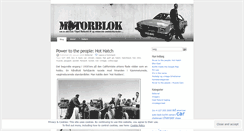 Desktop Screenshot of motorblok.wordpress.com