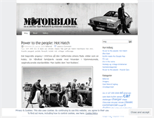 Tablet Screenshot of motorblok.wordpress.com