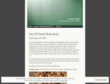 Tablet Screenshot of lettuceblog.wordpress.com