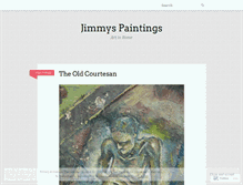 Tablet Screenshot of jimmyspaintings.wordpress.com