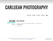 Tablet Screenshot of carlijean.wordpress.com