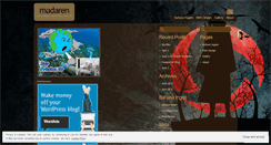 Desktop Screenshot of madaren.wordpress.com