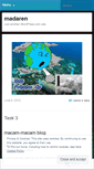 Mobile Screenshot of madaren.wordpress.com