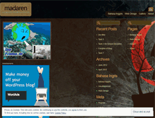 Tablet Screenshot of madaren.wordpress.com