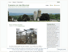 Tablet Screenshot of hilltophanoverfarm.wordpress.com