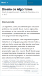 Mobile Screenshot of disenodealgoritmos.wordpress.com