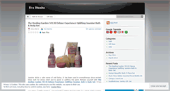 Desktop Screenshot of evadianita.wordpress.com
