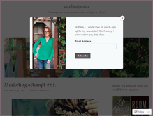 Tablet Screenshot of annbenjamin.wordpress.com