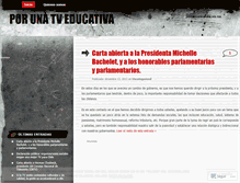 Tablet Screenshot of porunatveducativa.wordpress.com