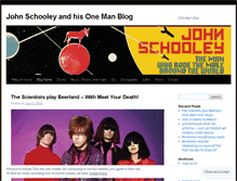 Tablet Screenshot of johnschooley.wordpress.com