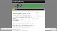 Desktop Screenshot of gswrestling.wordpress.com
