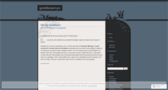 Desktop Screenshot of goddessnyx.wordpress.com