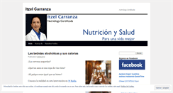 Desktop Screenshot of itzelcarranza.wordpress.com