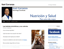 Tablet Screenshot of itzelcarranza.wordpress.com