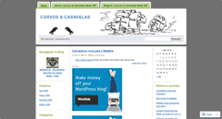 Desktop Screenshot of corvosecaravelastextos.wordpress.com