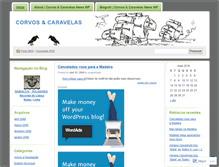 Tablet Screenshot of corvosecaravelastextos.wordpress.com