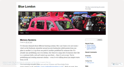 Desktop Screenshot of bluelondon.wordpress.com