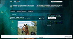 Desktop Screenshot of equestriast.wordpress.com