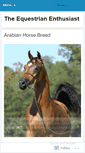 Mobile Screenshot of equestriast.wordpress.com