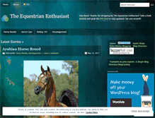 Tablet Screenshot of equestriast.wordpress.com