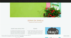 Desktop Screenshot of donadajanela.wordpress.com