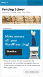 Mobile Screenshot of fencingschool.wordpress.com