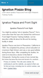 Mobile Screenshot of ignatiuspiazzablog.wordpress.com