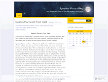 Tablet Screenshot of ignatiuspiazzablog.wordpress.com