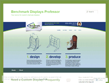 Tablet Screenshot of displayprofessor.wordpress.com