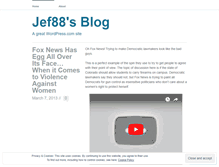 Tablet Screenshot of jef88.wordpress.com