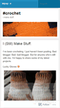 Mobile Screenshot of hashtagcrochet.wordpress.com