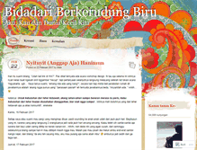 Tablet Screenshot of bidadariberkerudungbiru.wordpress.com