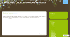 Desktop Screenshot of crossviewwomen.wordpress.com