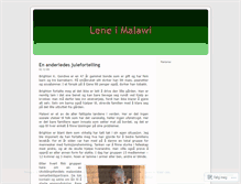 Tablet Screenshot of leneimalawi.wordpress.com
