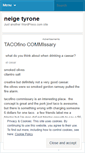 Mobile Screenshot of neigetyrone.wordpress.com