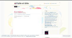 Desktop Screenshot of futileetutile.wordpress.com
