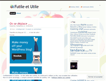 Tablet Screenshot of futileetutile.wordpress.com