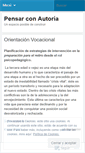 Mobile Screenshot of pensarconautoria.wordpress.com
