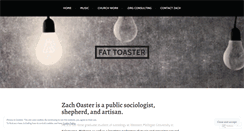 Desktop Screenshot of fattoaster.wordpress.com