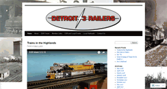 Desktop Screenshot of detroit3railers.wordpress.com