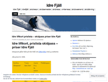 Tablet Screenshot of idre.wordpress.com