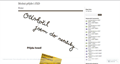 Desktop Screenshot of moznaprijdeijxd.wordpress.com