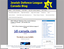 Tablet Screenshot of jdlcanada.wordpress.com