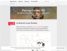 Tablet Screenshot of festivalbdperros.wordpress.com